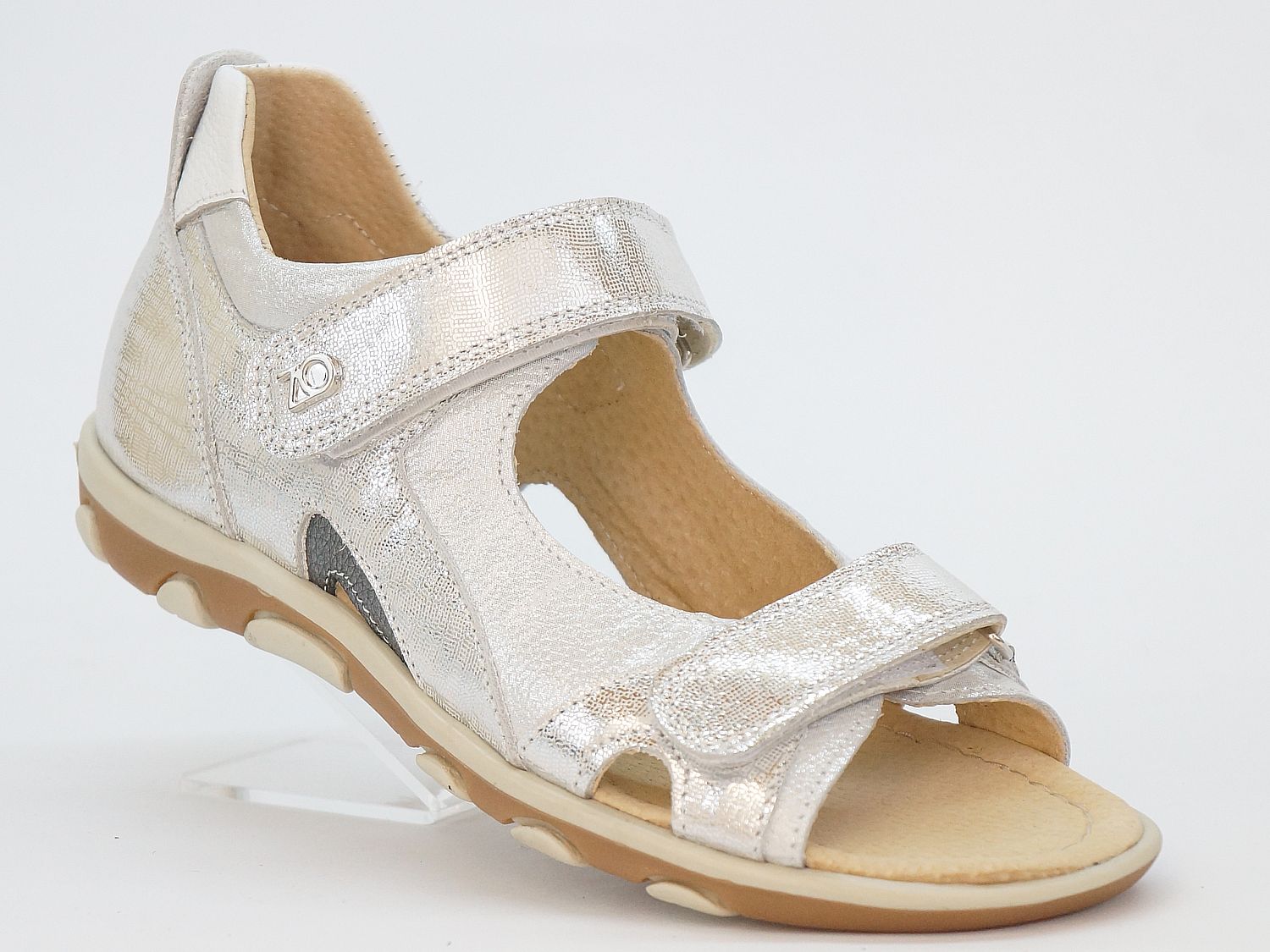 

Босоножки Zdrava Obuvka ортопедические 112-1 31 Серебристые