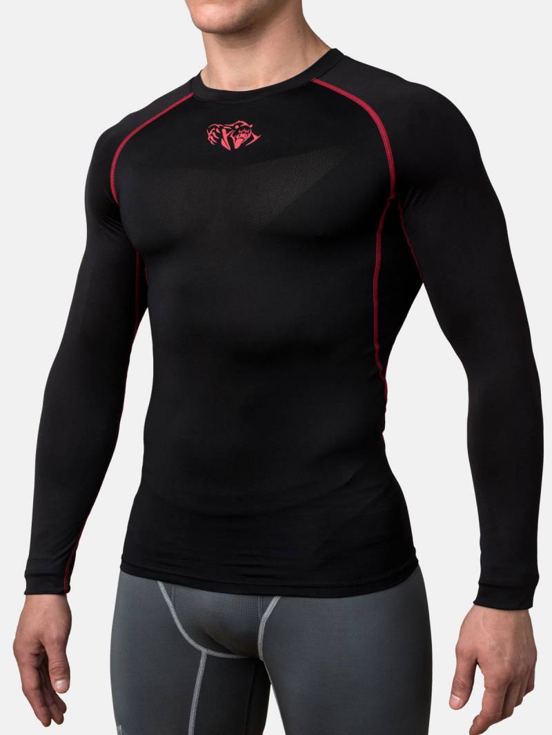 

Компрессионная футболка Peresvit Air Motion Long Sleeve Black Red M
