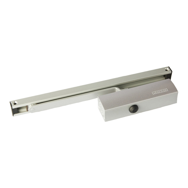 

Дотягувач дверей Geze TS-3000 H-o silver з ковзаючою шиною