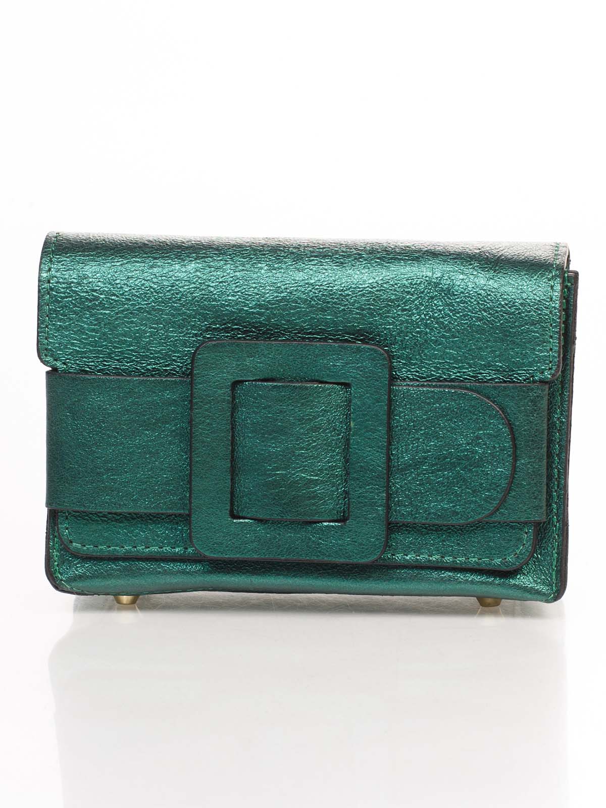 

Клатч Genuine Leather 1812_green Кожаный Зеленый