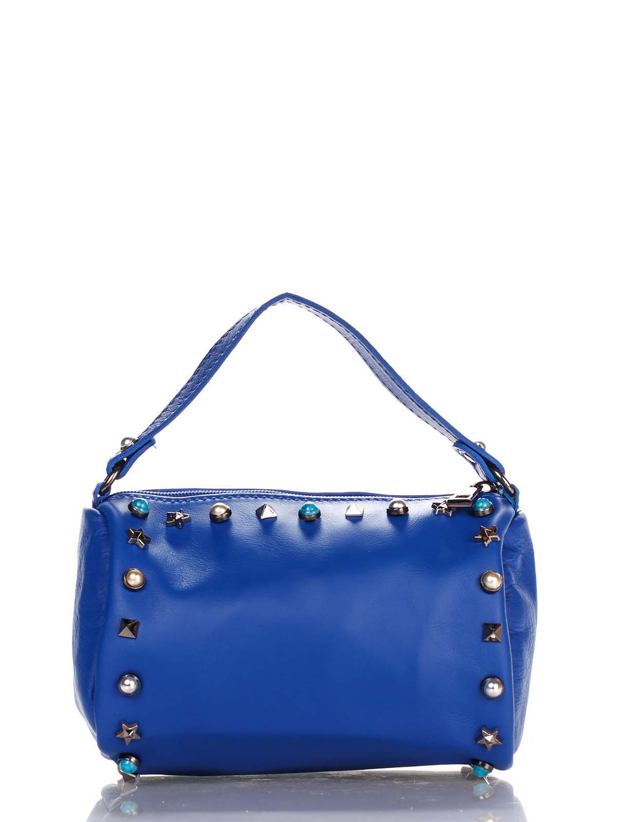 

Клатч Genuine Leather 1519_blue Кожаный Синий