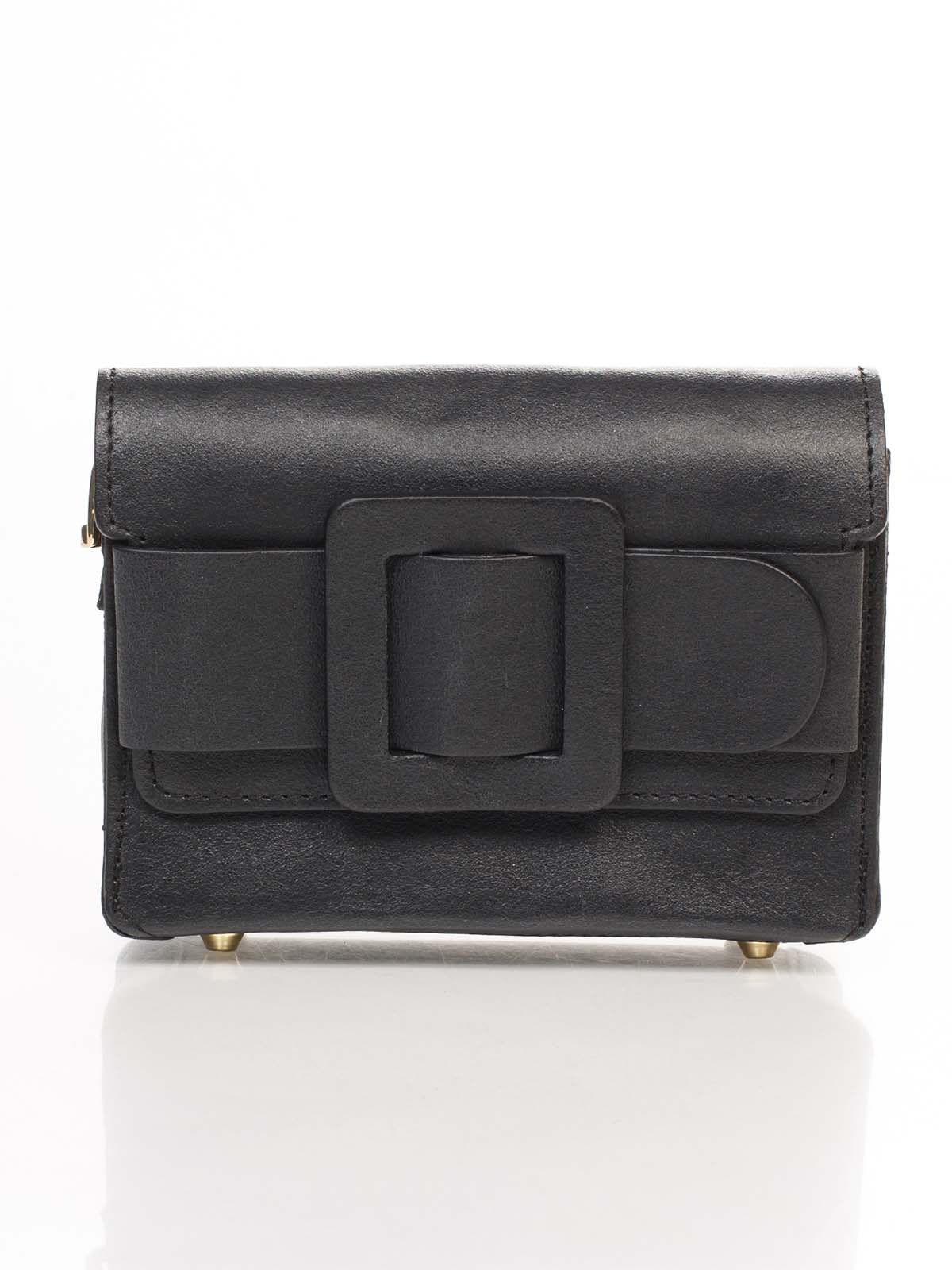 

Клатч Genuine Leather 1812_black Кожаный Черный