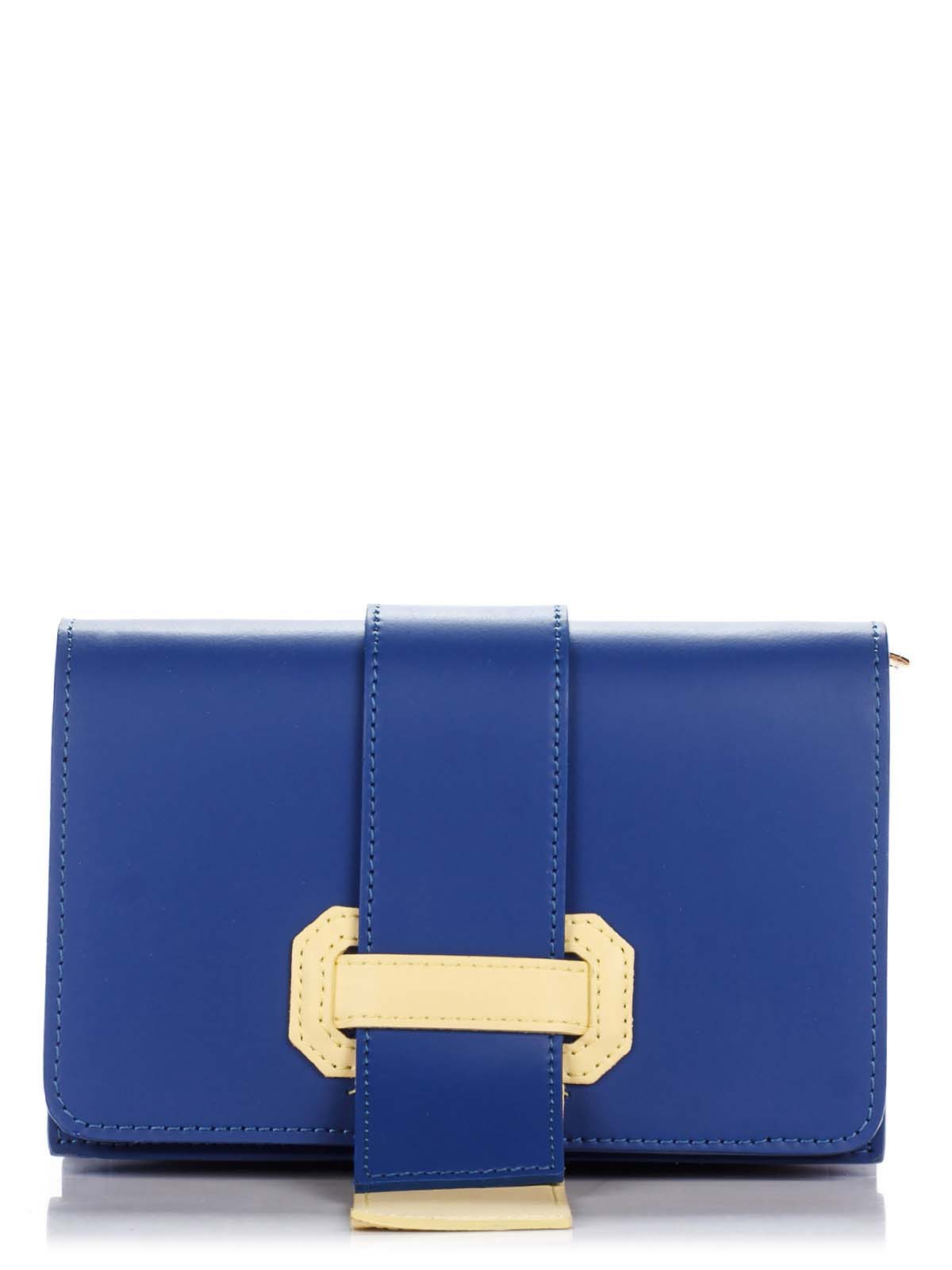 

Клатч Genuine Leather 1541_blue Кожаный Синий