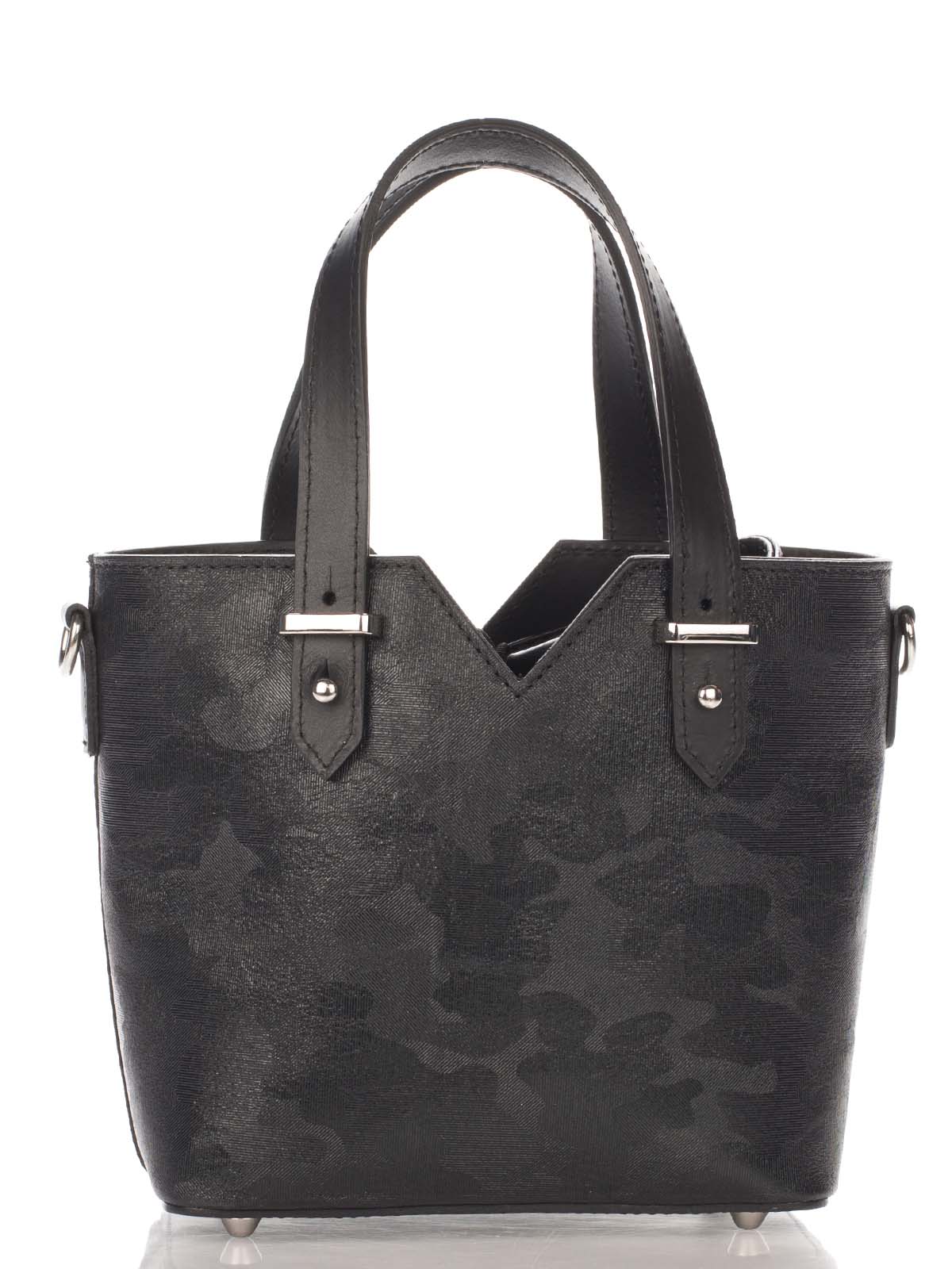 

Клатч Genuine Leather 8671_black Кожаный Черный
