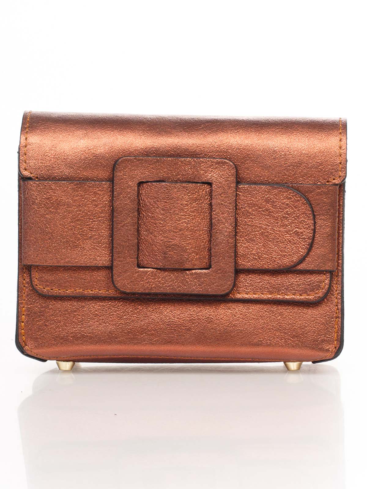 

Клатч Genuine Leather 1812_rame Кожаный Коричневый
