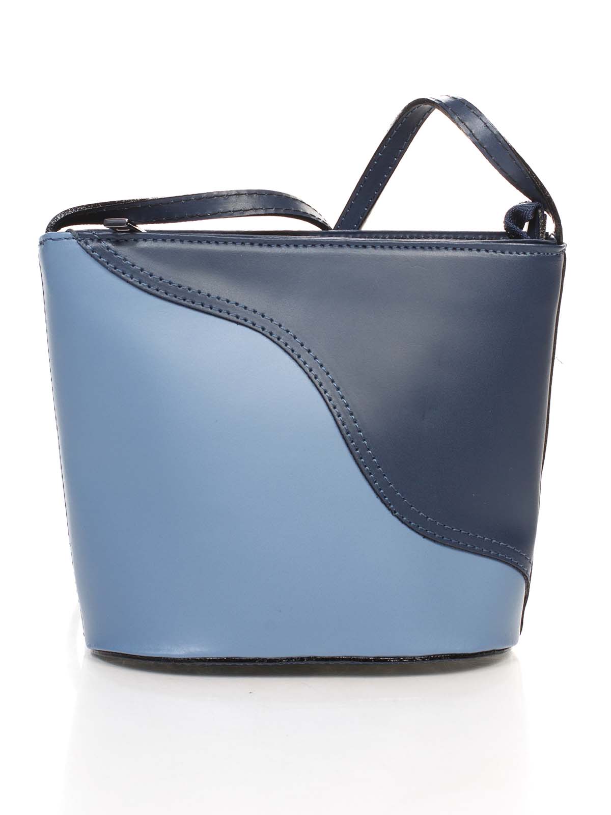

Клатч Genuine Leather 1802_blue Кожаный Синий
