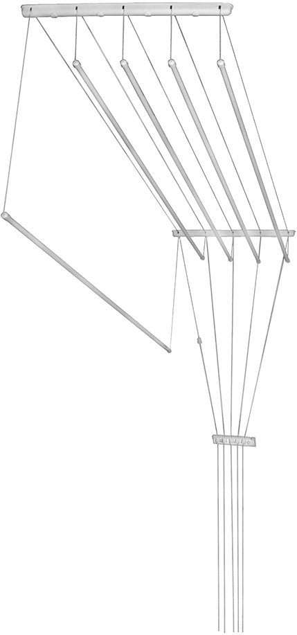 

Сушилка потолочная для белья SNB 5 верёвок 1.9 м
