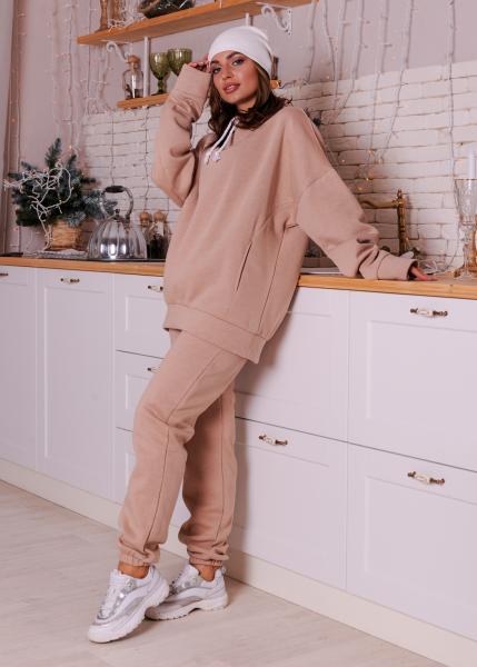 

Костюм (худи + штаны) Marca Moderna Клин  мокко, Костюм (худи + штаны) Marca Moderna Клин L мокко