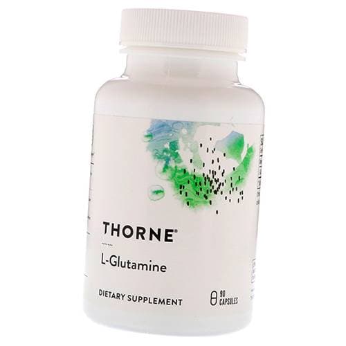

Глютамин, L-Glutamine, Thorne Research 90капс (32357001)