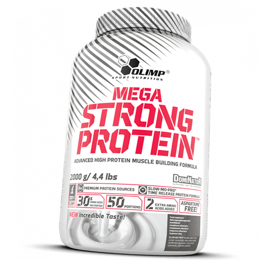 

Mega Strong Protein Olimp Nutrition 2000г Ваниль (29283001)