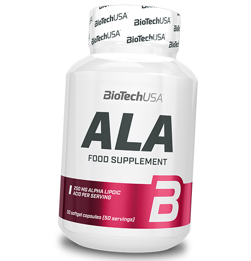 

Альфа Липоевая кислота, Alpha Lipoic Acid, BioTech (USA) 50капс (70084001)