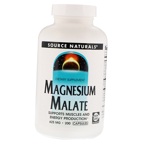 

Магний Малат, Magnesium Malate, Source Naturals 200капс (36355040)