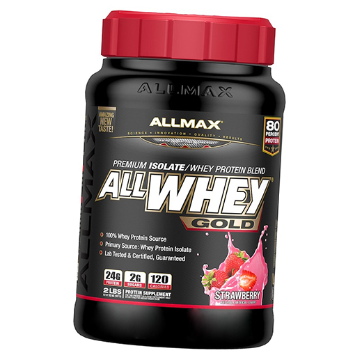 

AllWhey Gold Allmax Nutrition 908г Клубника (29134008)