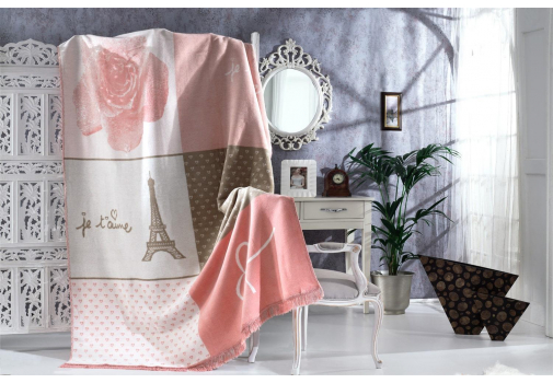 

Плед Diva Paris 180x220 Разноцветный