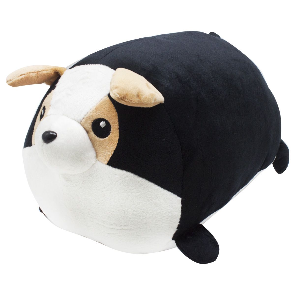 

Плюшевая игрушка подушка валик Boxi Французский бульдог 45 см черный