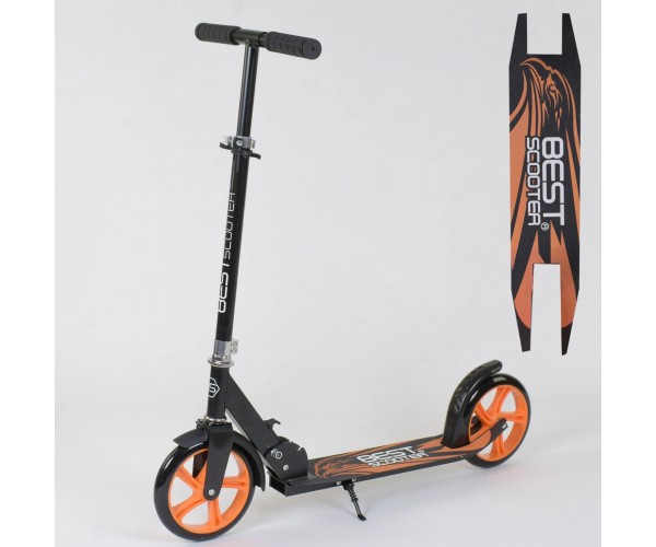 

Самокат двухколесный Best Scooter 18144, Черно-оранжевый