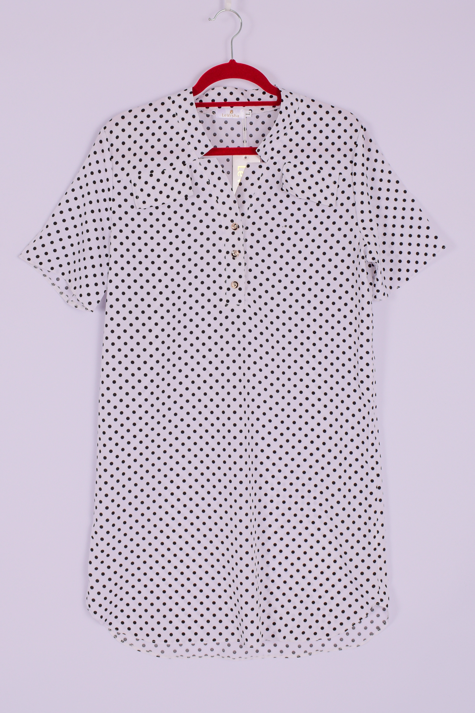 

Платье женское шифоновое с поясом LeVisha 45810-4 XL. Размер 50-52. Цвет: Белый