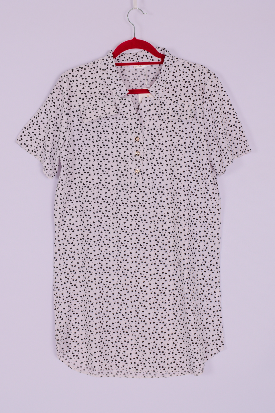 

Платье женское шифоновое с поясом LeVisha 45810-7 3XL. Размер 54-56. Цвет: Белая