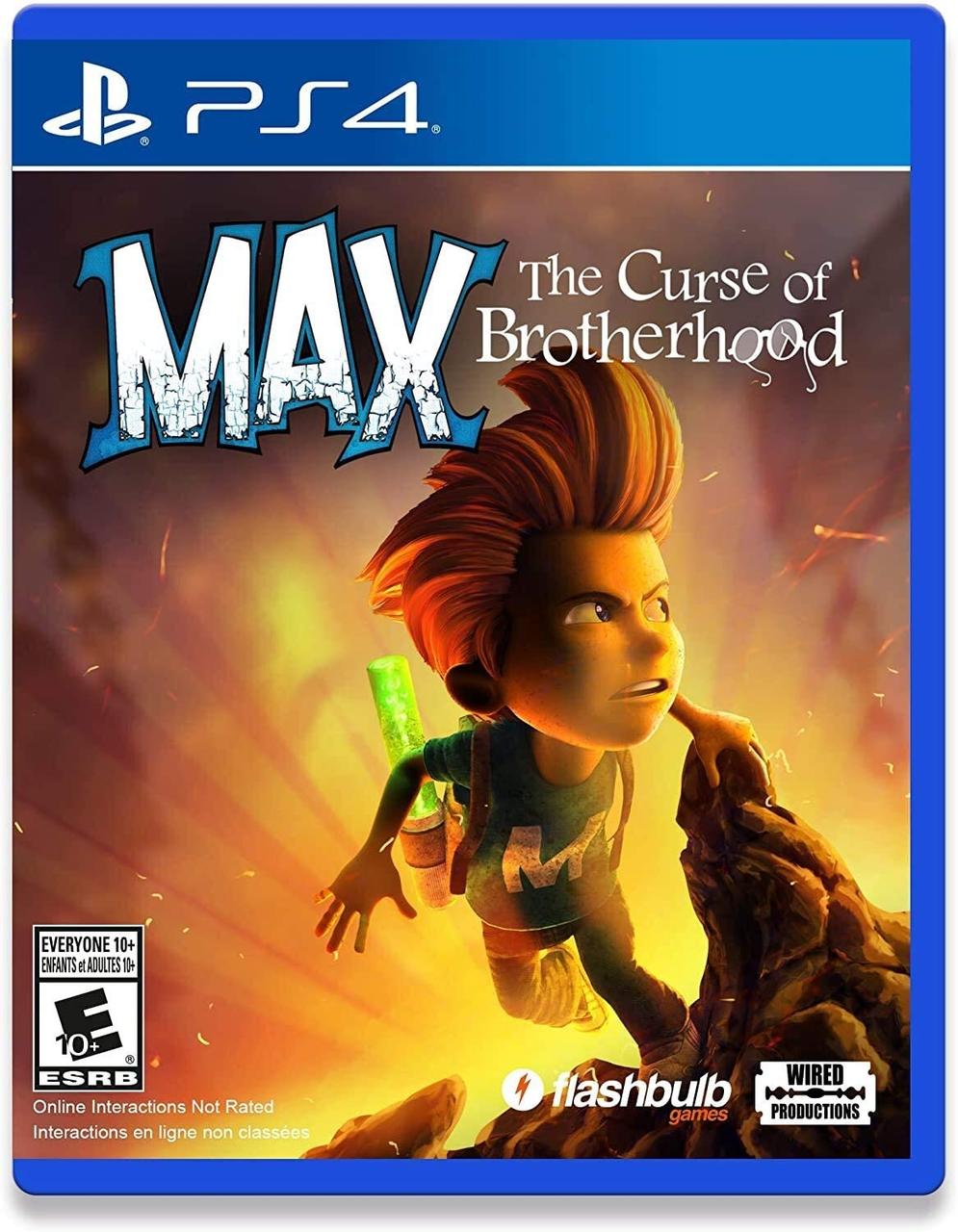 

Max The Curse Of The Brotherhood (англійська версія) PS4