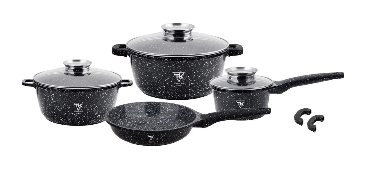 

Набор Кастрюль Top Kitchen TK00075 из 4 ёмкостей чёрный