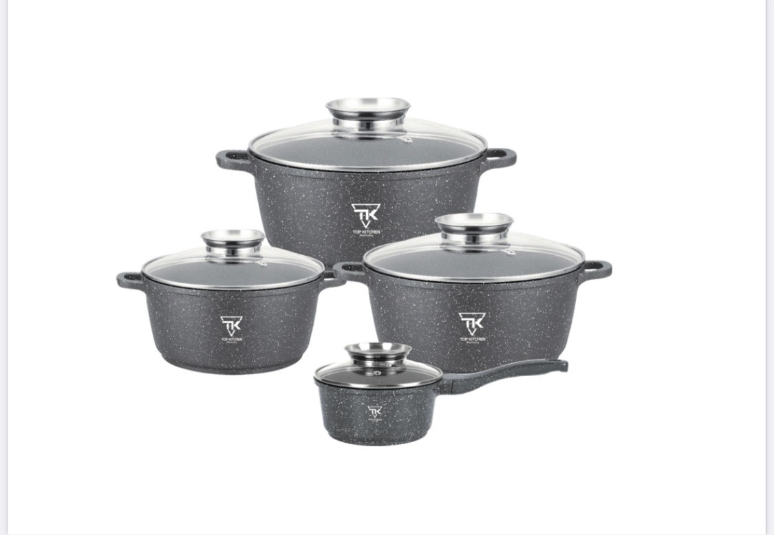 

Набор Кастрюль Top Kitchen TK00050 из 4 предметов тёмно-серый