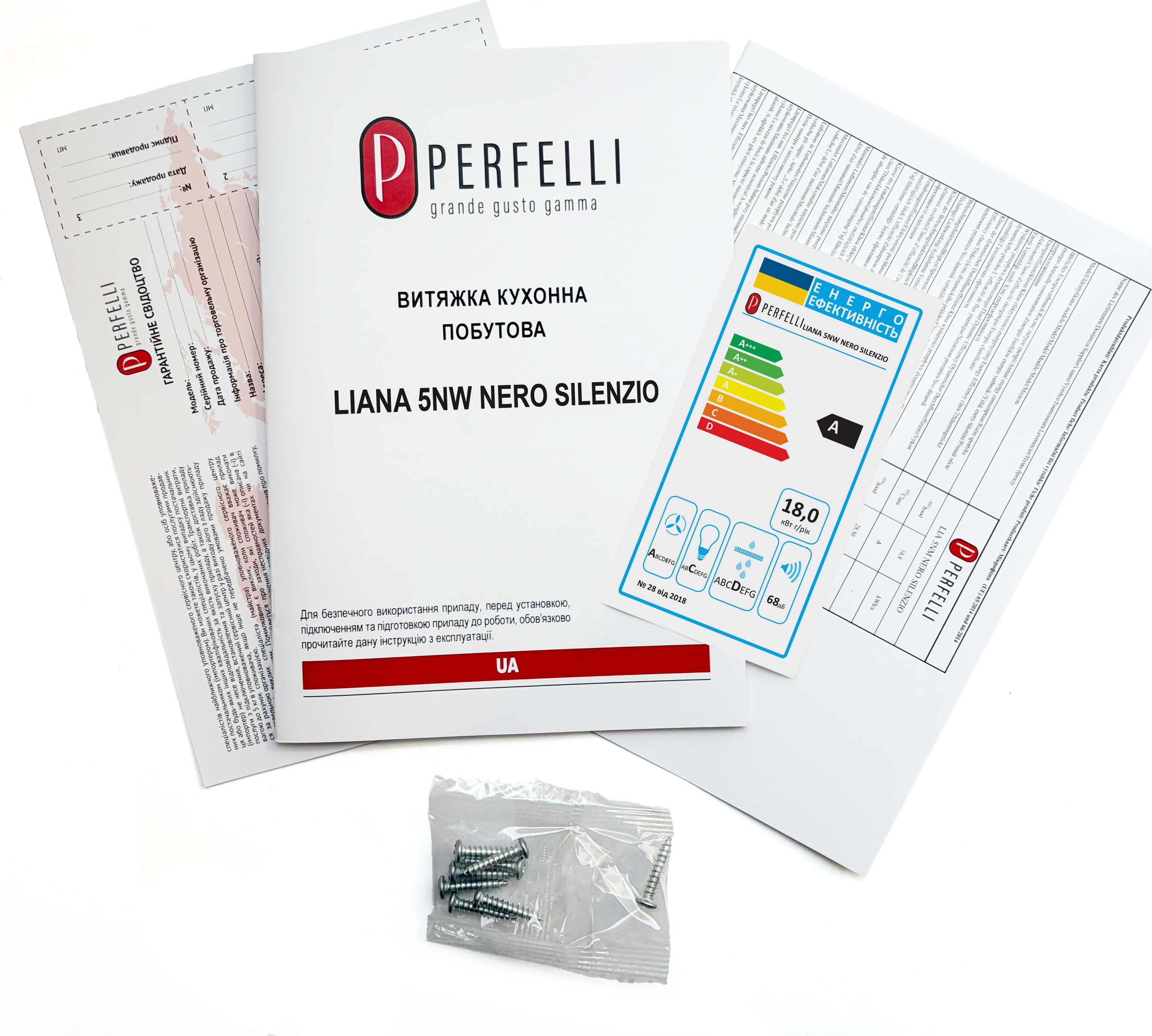 Витяжка Perfelli LIANA 5 NW NERO SILENZIO — фото 16