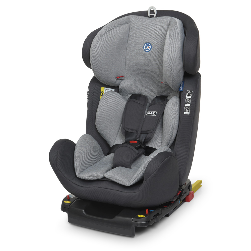 

Автокресло El Camino Bravo ISOFIX ME 1041 Royal Gray