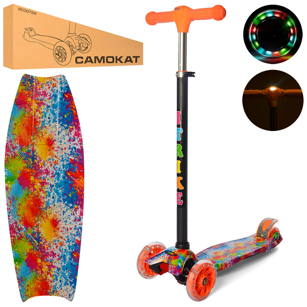 

Самокат iTrike Maxi JR 3-055-L-WP7 Orange (JR 3-055-L)