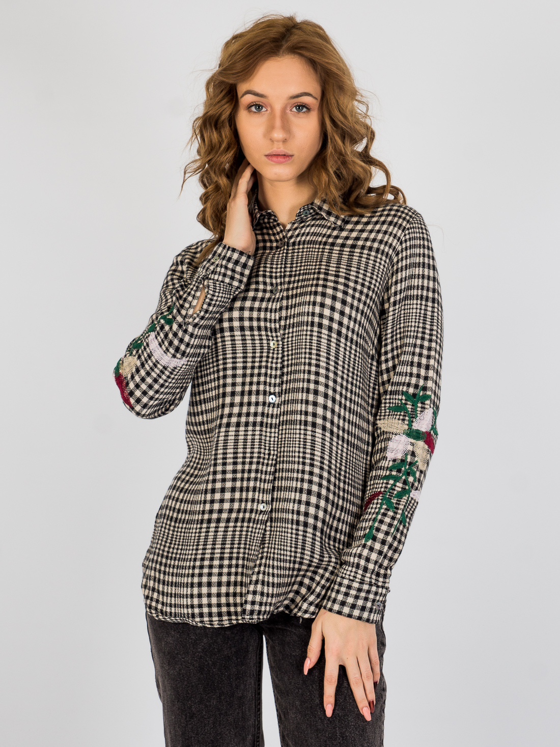 

Рубашка BEBE PLUS 22044  Мультиколор, Рубашка BEBE PLUS 22044 L Мультиколор