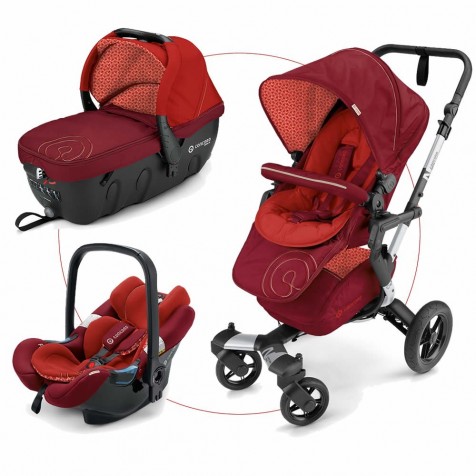 

Универсальная коляска 3 в 1 Concord NEO Travel Set Flaming Red 2017 (NASL0988)