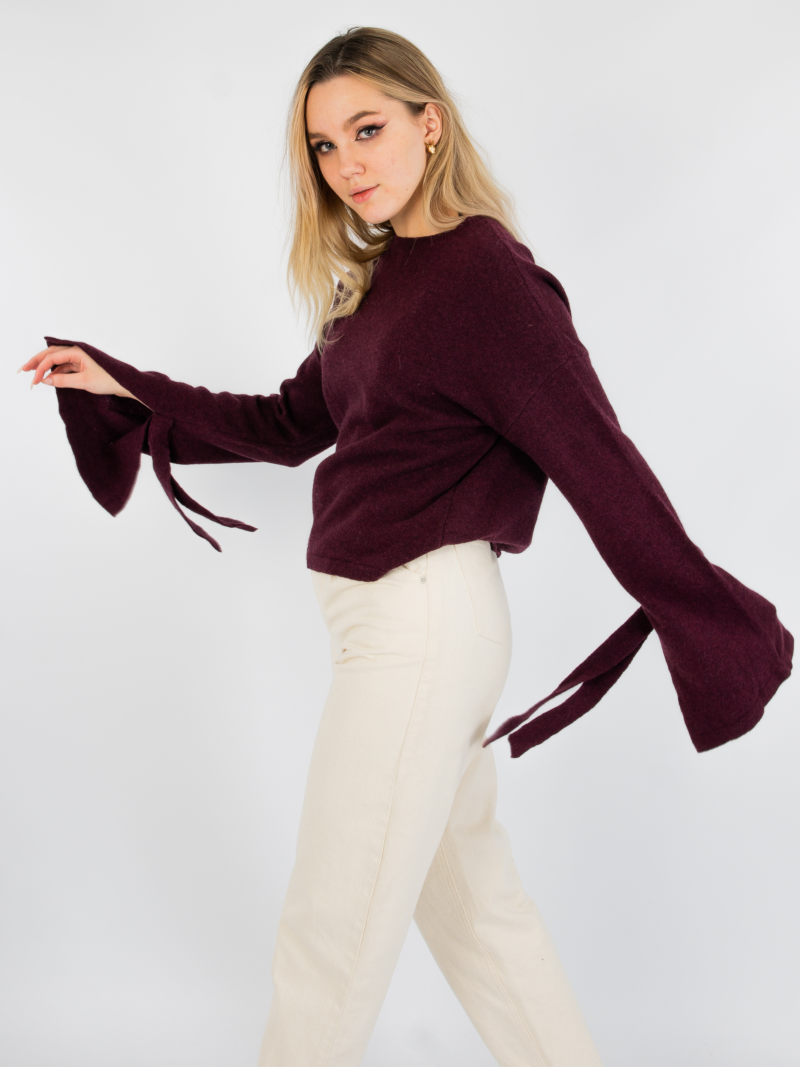 

Свитер Vero Moda 317313516 S Бордовый