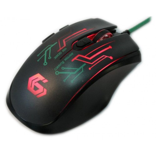 

Мышь игровая Gembird MUSG-003-G, USB green