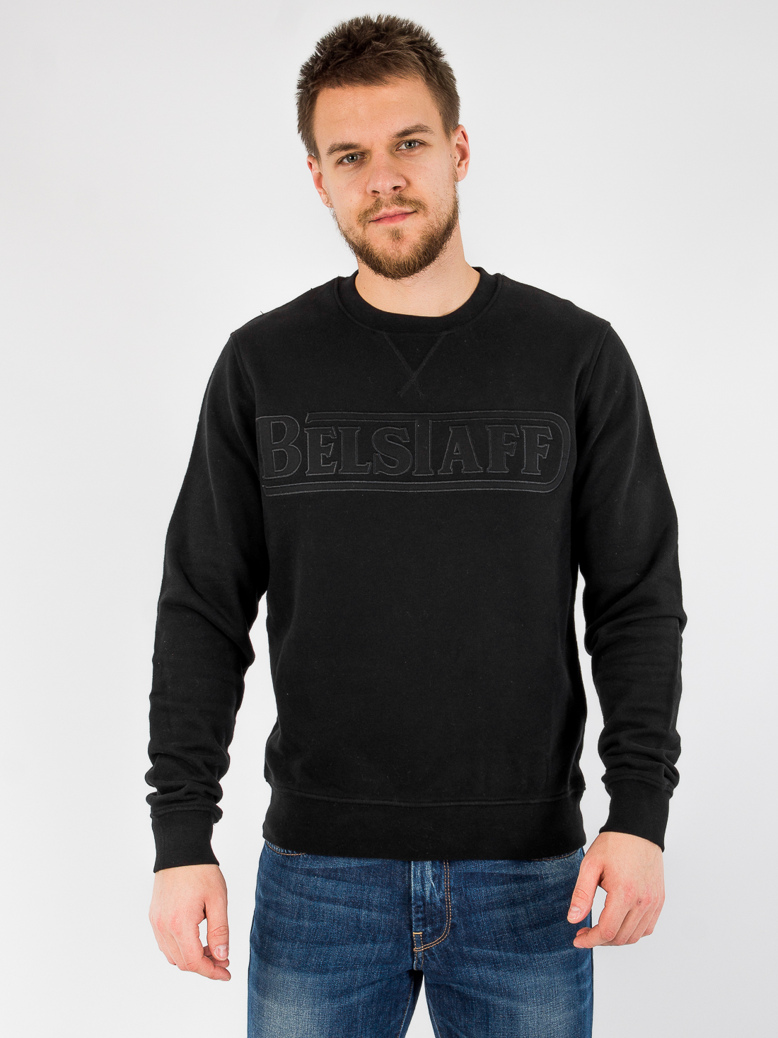 

Свитшот Belstaff 71130567  Черный, Свитшот Belstaff 71130567 M Черный
