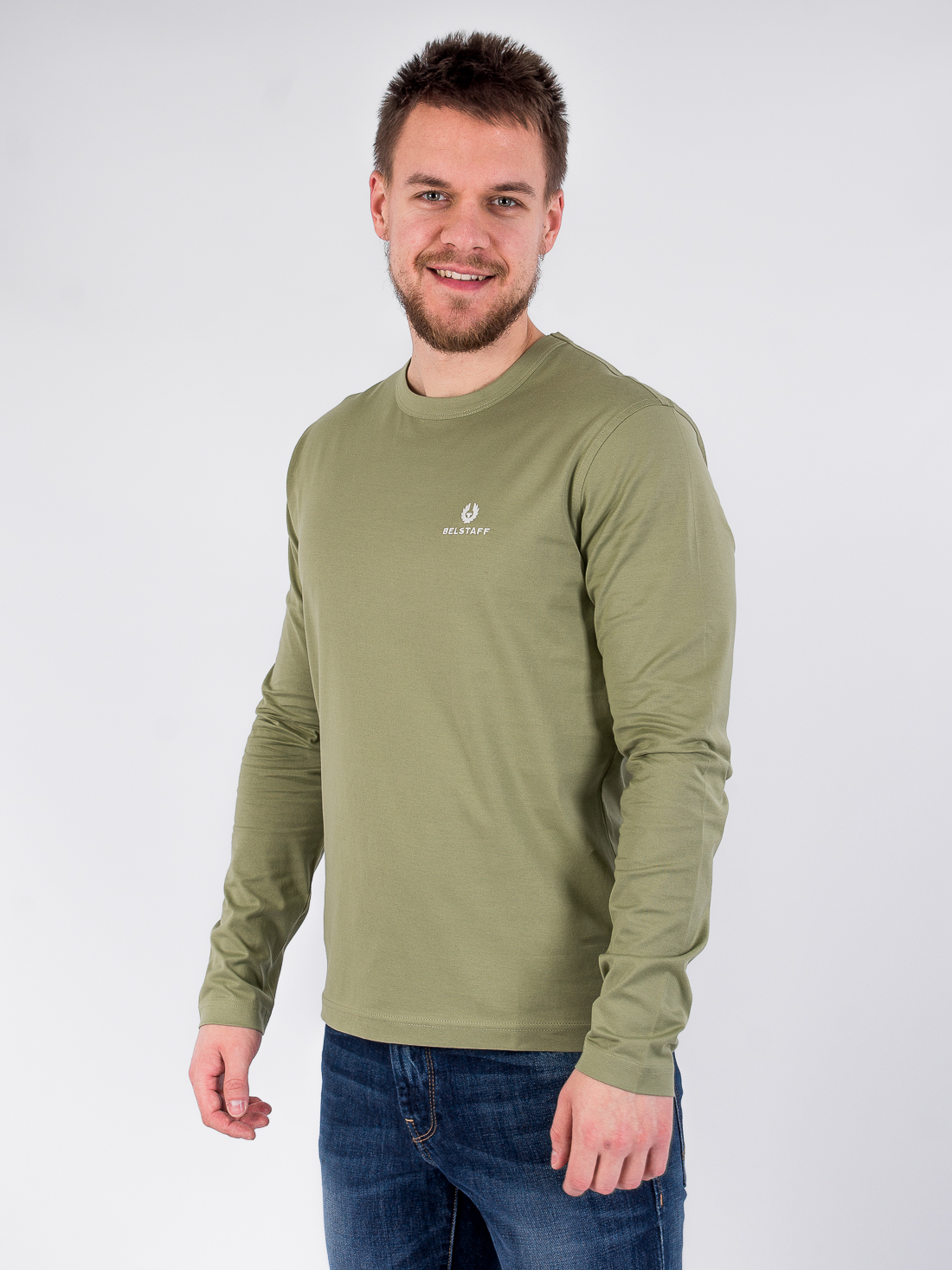 

Лонгслив Belstaff C000144093  Зеленый, Лонгслив Belstaff C000144093 2XL Зеленый