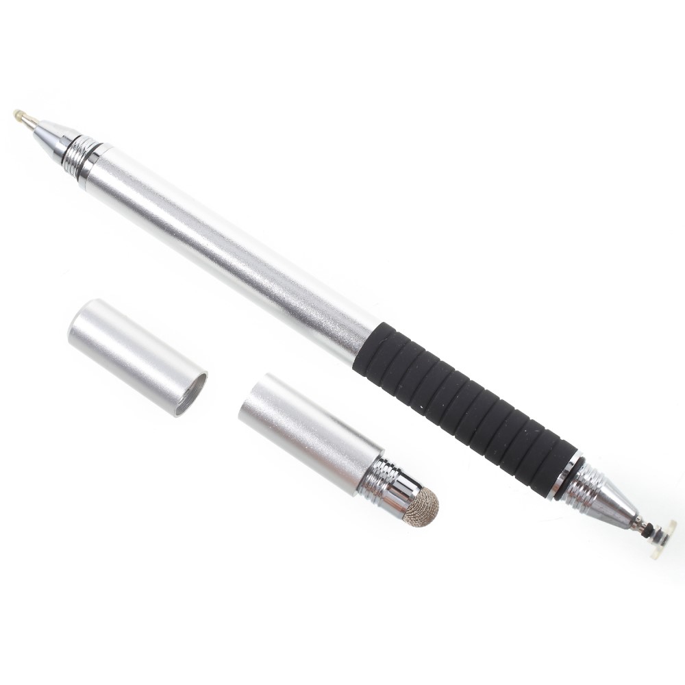 

Стилус ручка SK 3 в 1 Capacitive Drawing Point Ball Silver