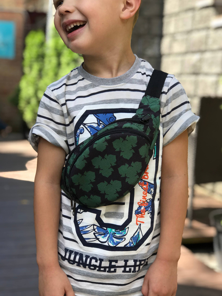 

Детская бананка MamaKazala Oval kids Clover