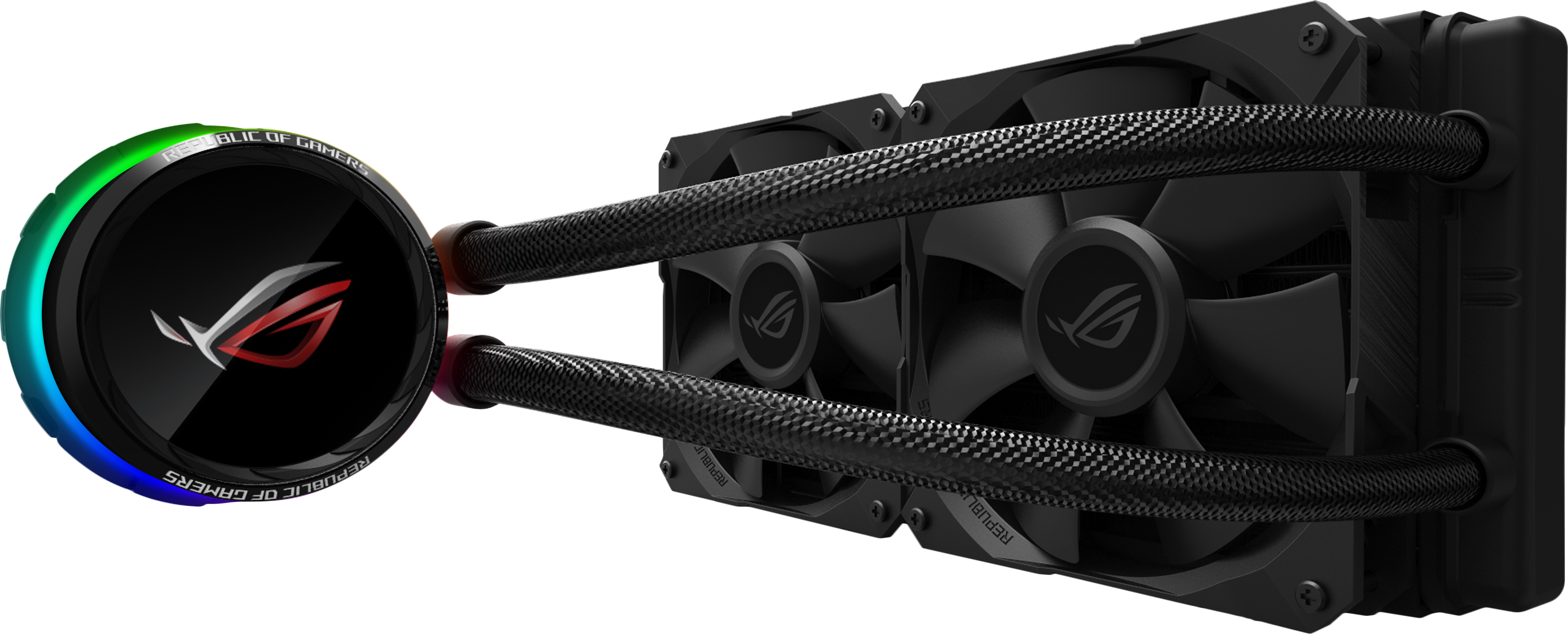 

Система жидкостного охлаждения ASUS ROG Ryuo Aura OLED 240 (ROG-RYUO-240)