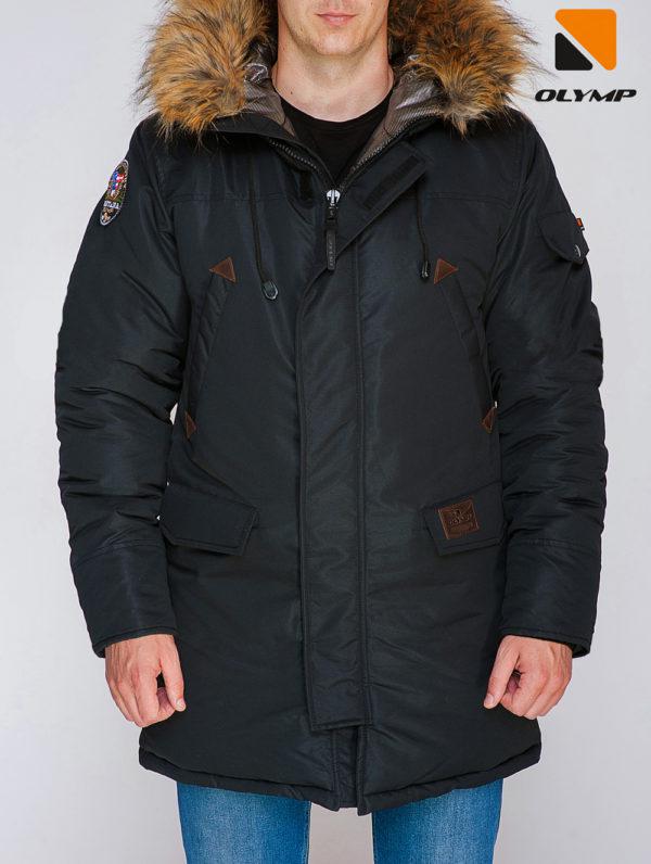 

Парка Olymp Montana М-3-1 5XL Черная