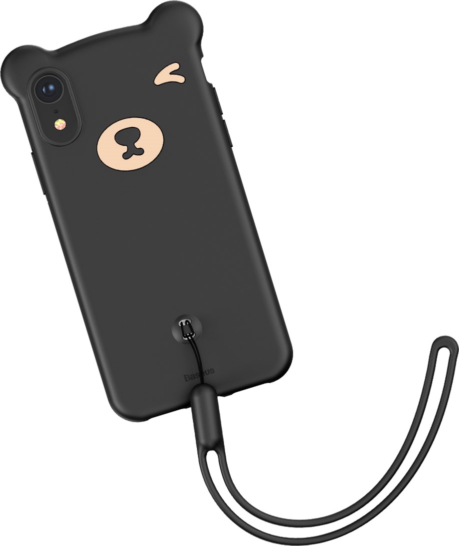

Панель Baseus Bear Silicone для Apple iPhone Xr Black (WIAPIPH61-BE01)