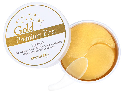 Акция на Патчи под глаза Secret Key Gold Premium First Eye Patch 60 шт (8809305999192) от Rozetka UA