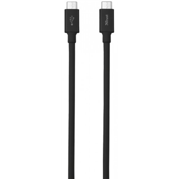 

Кабель Trust Urban USB 2.0 Type-C to Type-C 480 Mbps PD2.01m Black