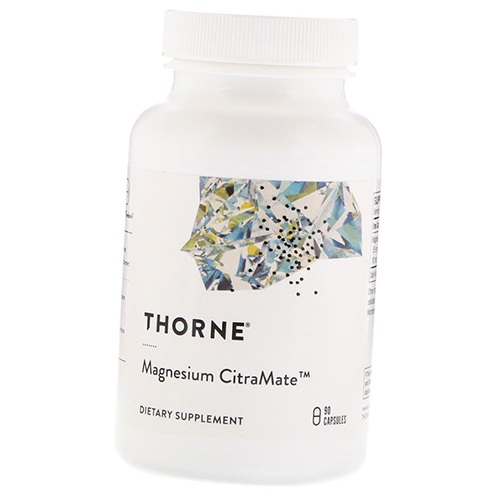 

Магний Цитрат Малат, Magnesium CitraMate, Thorne Research 90капс (36357065)
