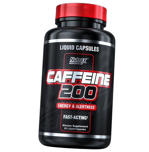 

Кофеин, Caffeine 200, Nutrex 60капс (17152001)