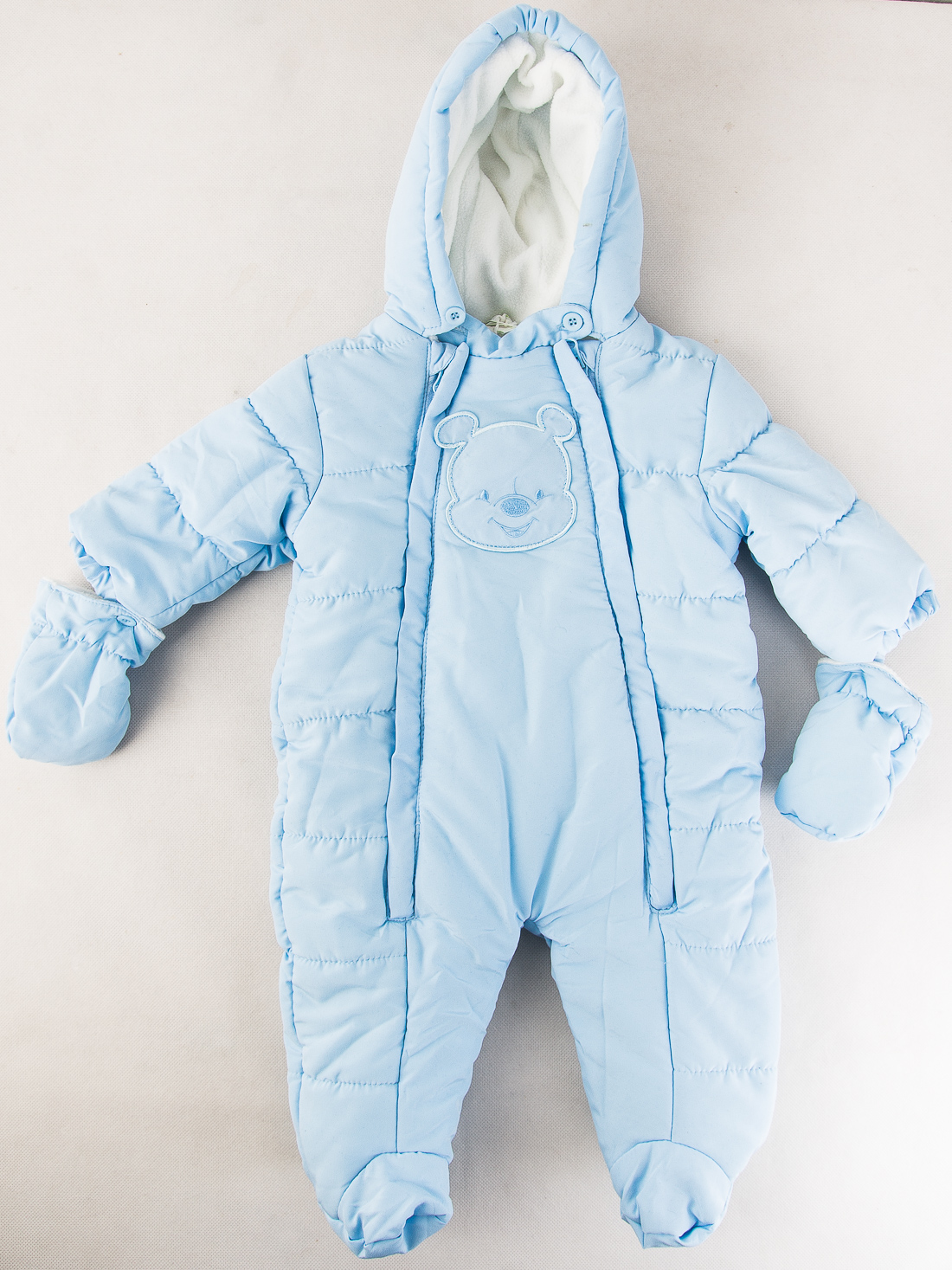 

Комбинезон Disney J161220-45 62 cm (8642262cm) Белый + Голубой
