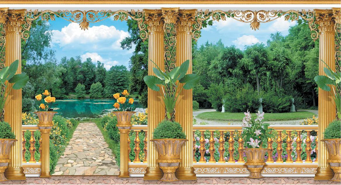 

Фотообои на бумажной основе Арт-Декор Версаль 201х388 см 2000000450551