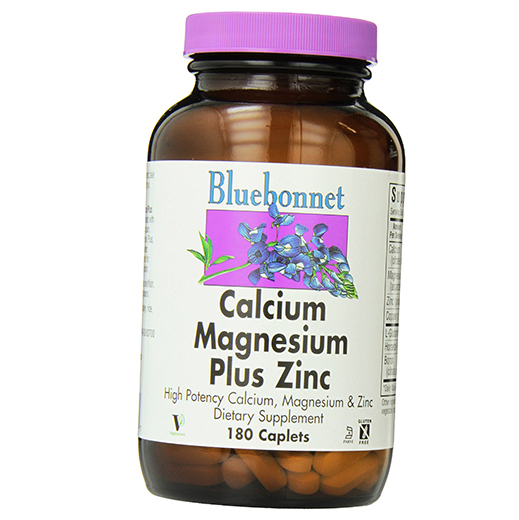 

Bluebonnet Nutrition Calcium Magnesium Zinc 180каплет (36393027)