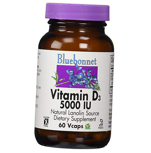 

Bluebonnet Nutrition Vitamin D3 5000 Caps 60вегкапс (36393011)