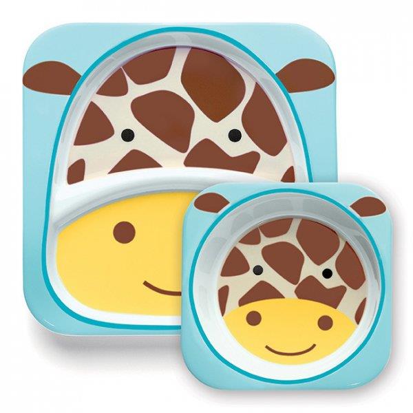 

Набір тарілочок Skip Hop Zoo Жираф