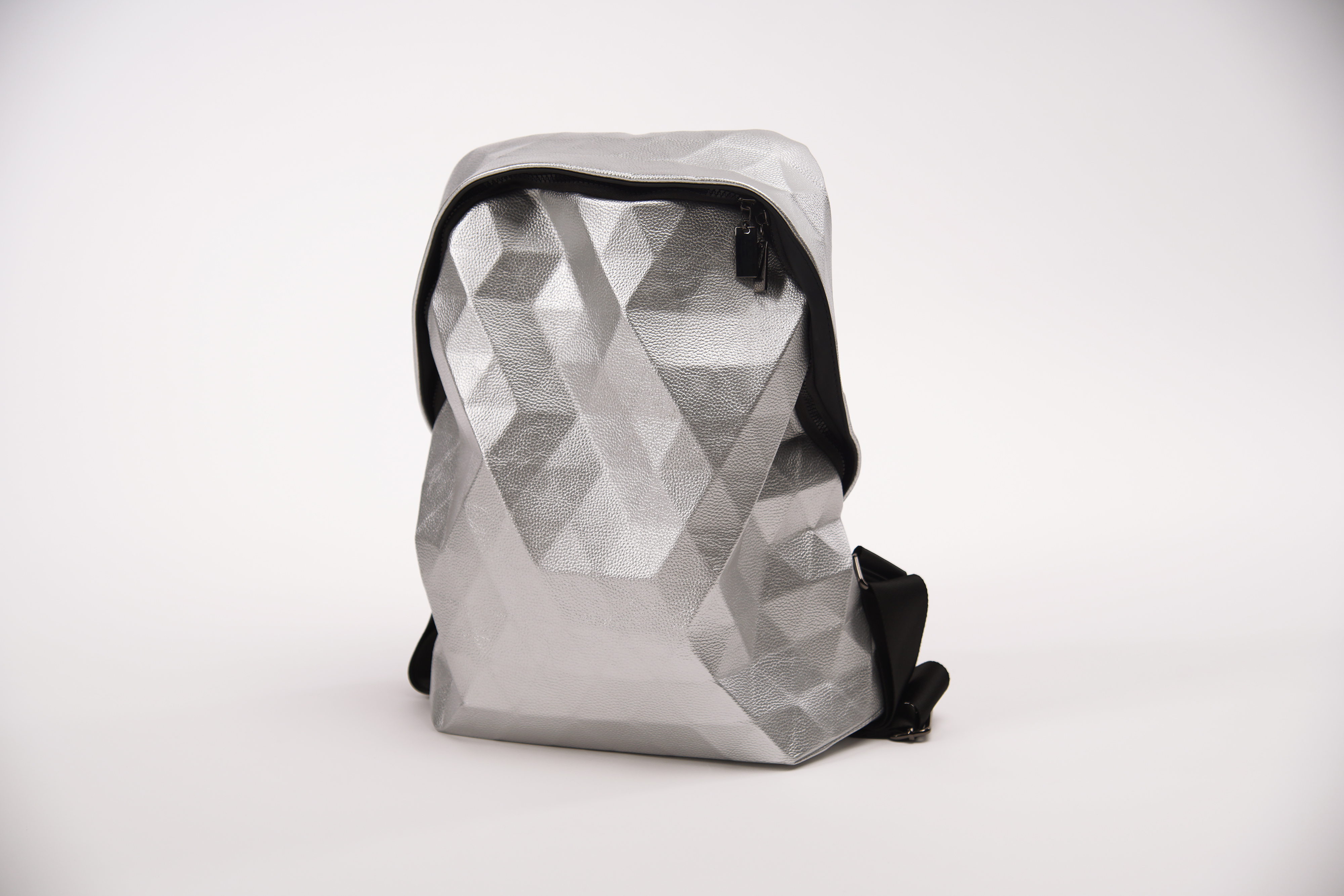 

Стильный Рюкзак Geometry bag серого цвета