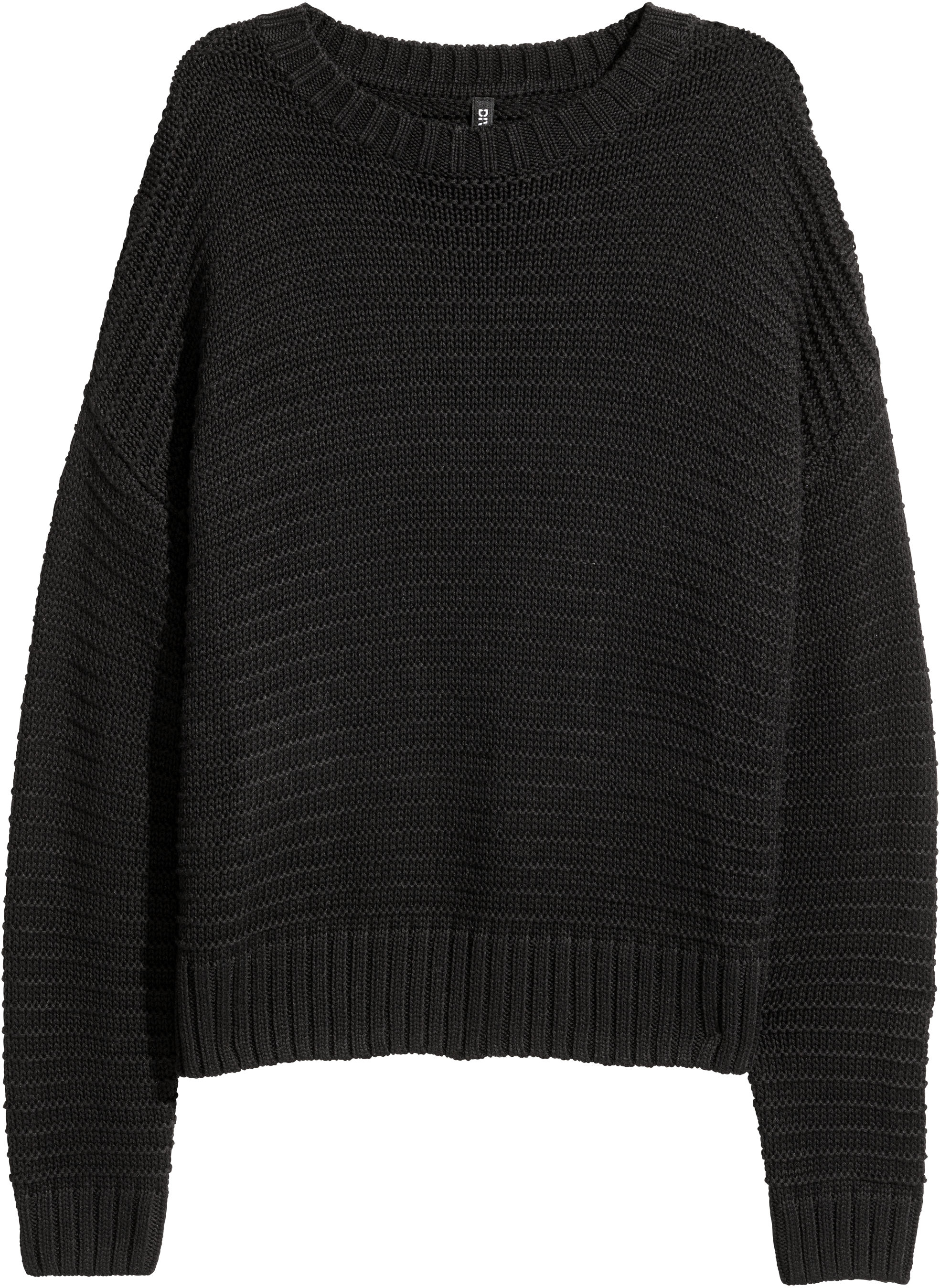 

Свитер H&M 5169036 S Черный